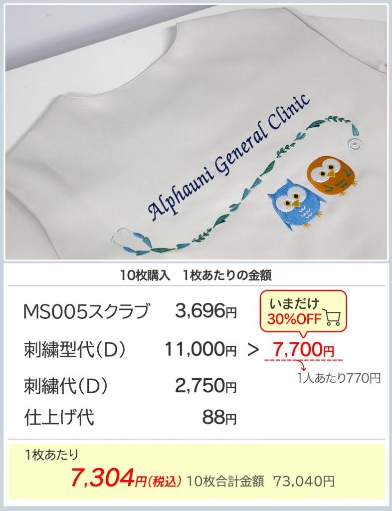 10枚あたりの金額