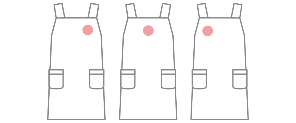 エプロン絵型