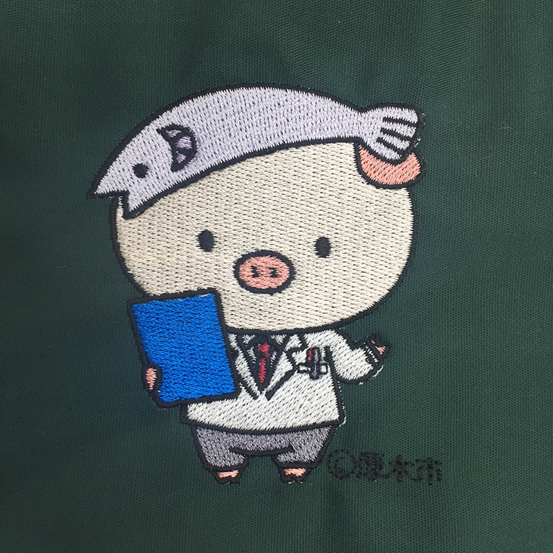 ドクターあゆころちゃん　厚木市　刺繍デザイン