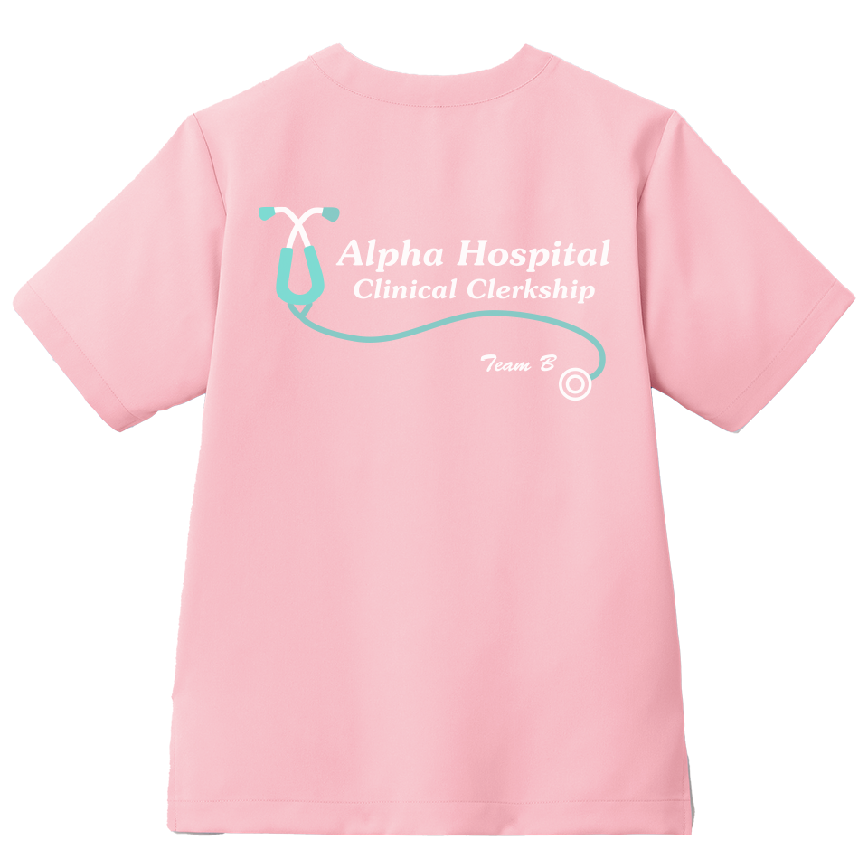 2色のシルクプリント