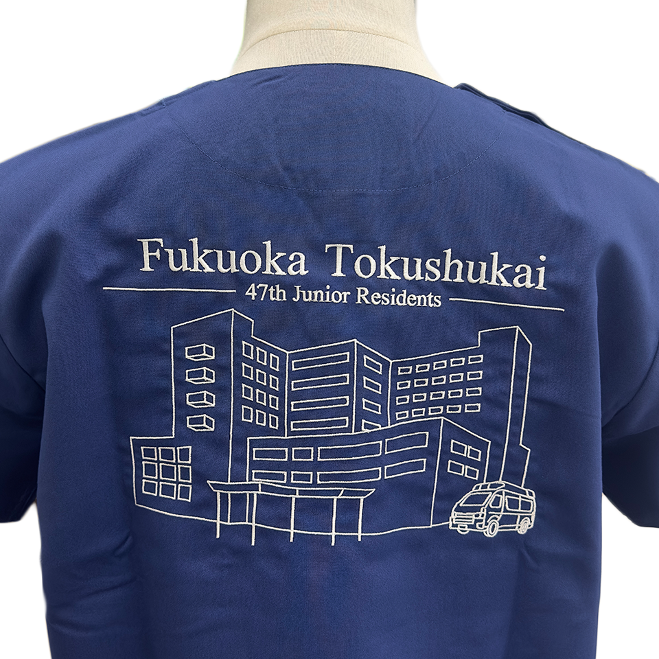 福岡徳洲会病院様　オリジナル刺繍デザイン