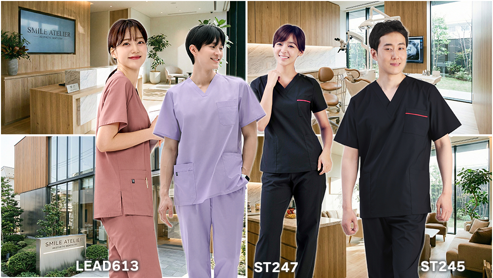 韓国スクラブを着た審美歯科施設のイメージ