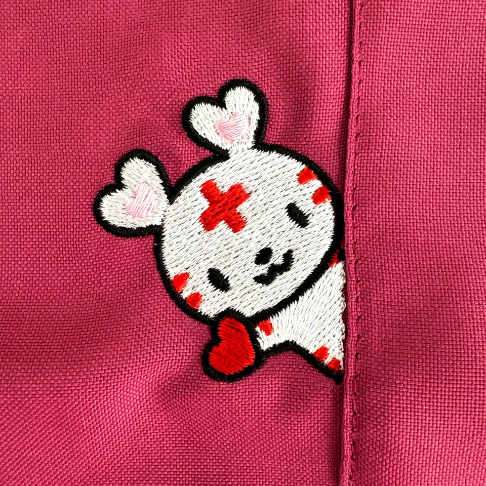 長野赤十字病院様　左胸ポケット横デザイン刺繍　MZ-0018