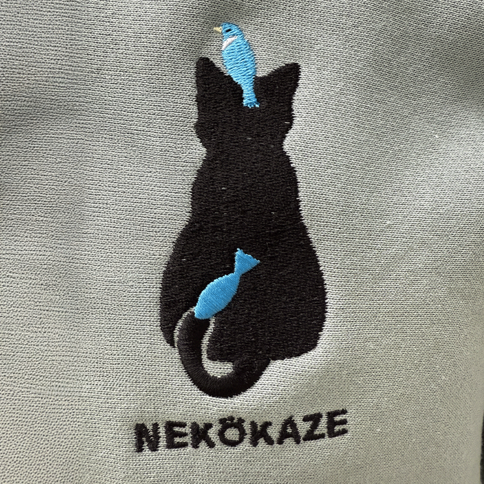 猫のいる風景様 背中 CA5763-01