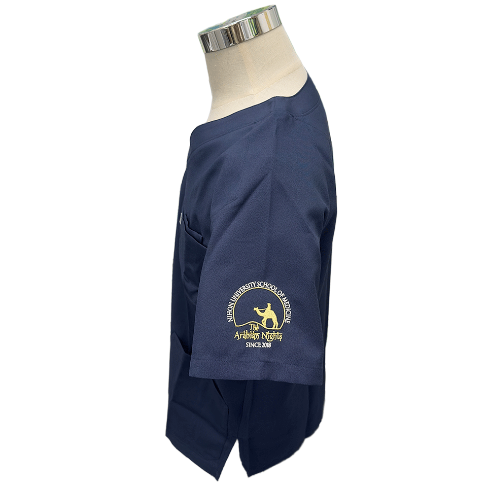 砂漠を歩くラクダのモチーフ刺繍