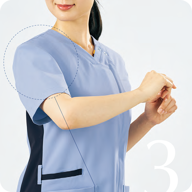 スムーズな動き