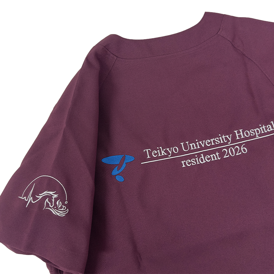 帝京大学医学部付属病院様　オリジナルスクラブ