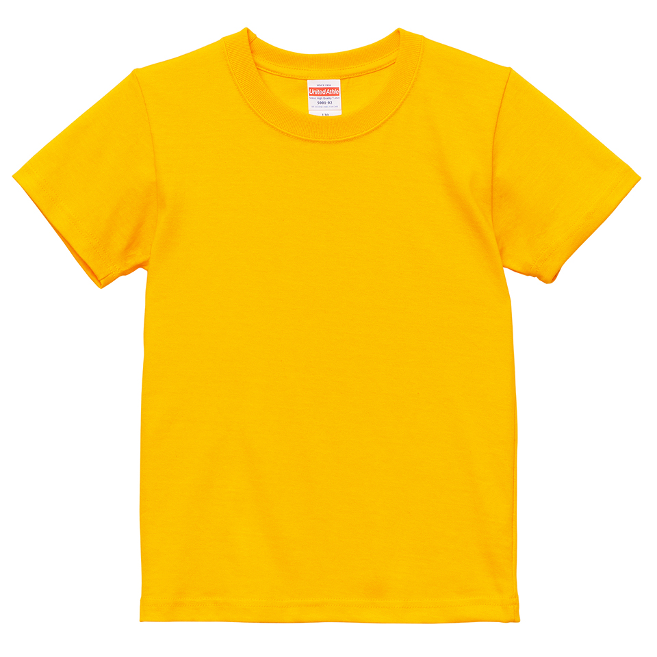 5001-02 5.6オンス ハイクオリティーTシャツ（90～120cm・男女兼用 