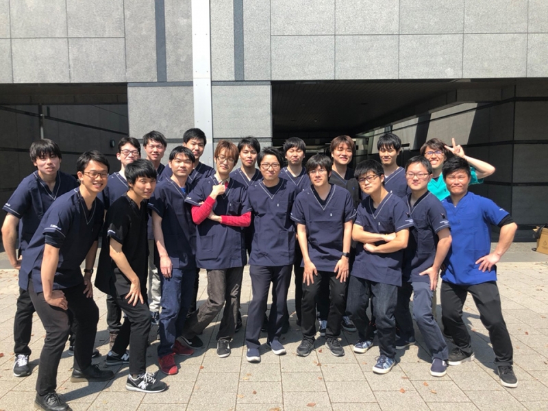 熊本大学医学部年卒業生様 記念スクラブ製作実績 アルファユニ